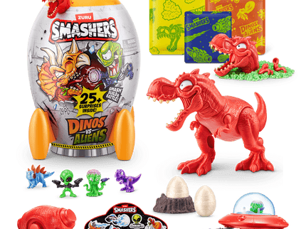 SMASHERS interaktiivne mängukomplekt Dinos VS Aliens