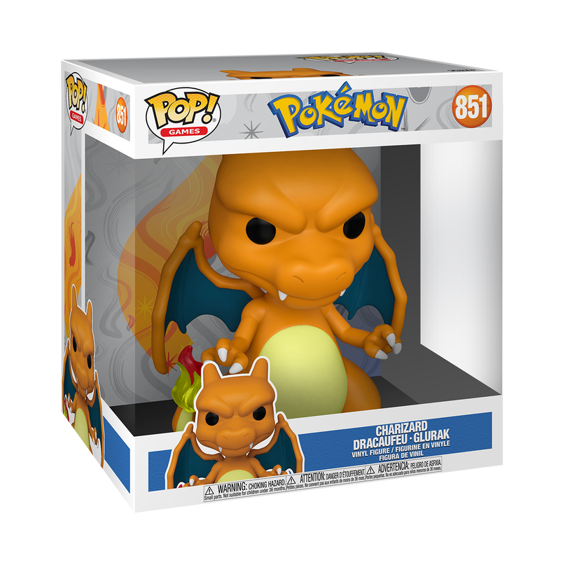 FUNKO POP! Jumbo Vinyl figuur: Pokemon - Charizard