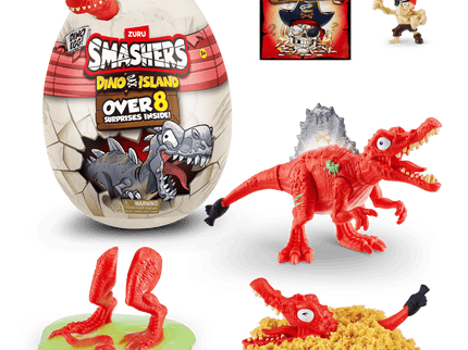 SMASHERS Interaktiivne üllatusmuna Mini Dino Island