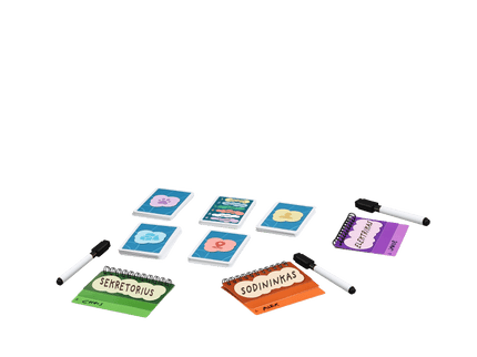 PIATNIK Board Game Pass the Word (in Lithuanian language)