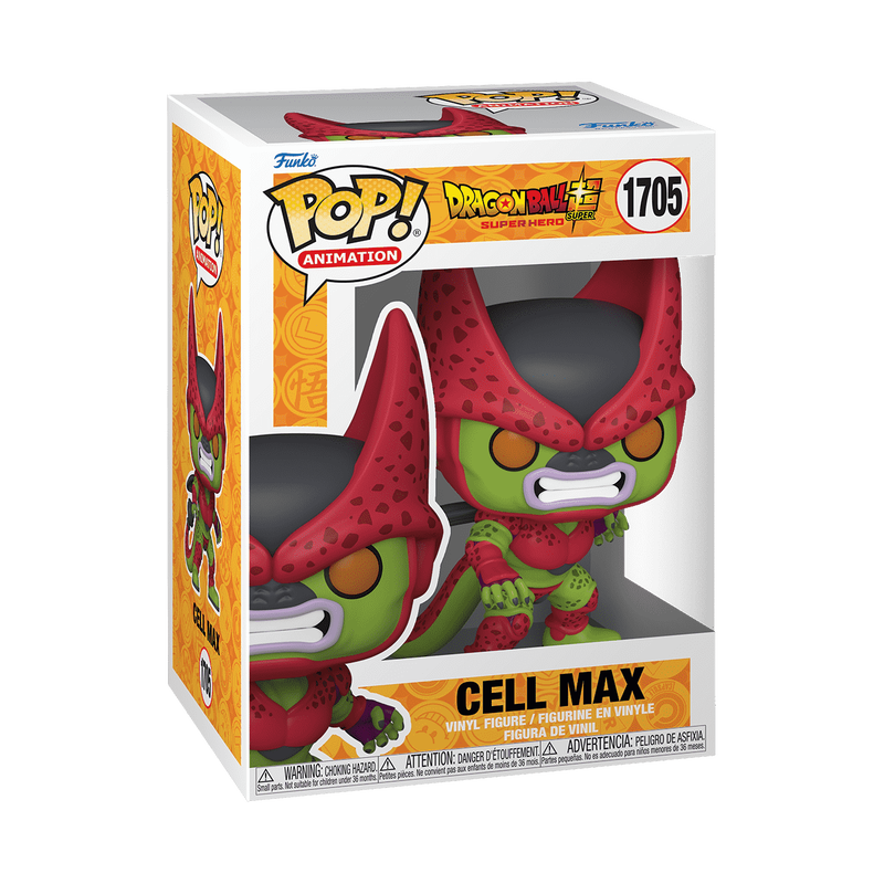 FUNKO POP! vinüülfiguur: Dragon Ball Super: Superkangelased - Cell Max