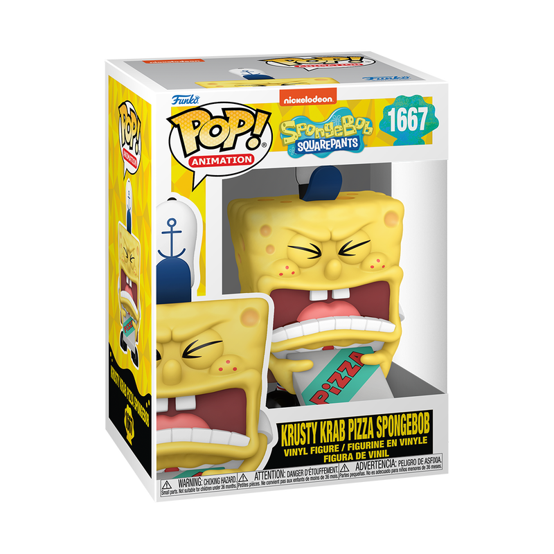 FUNKO POP! Vinüülfiguur: SpongeBob pitsaga