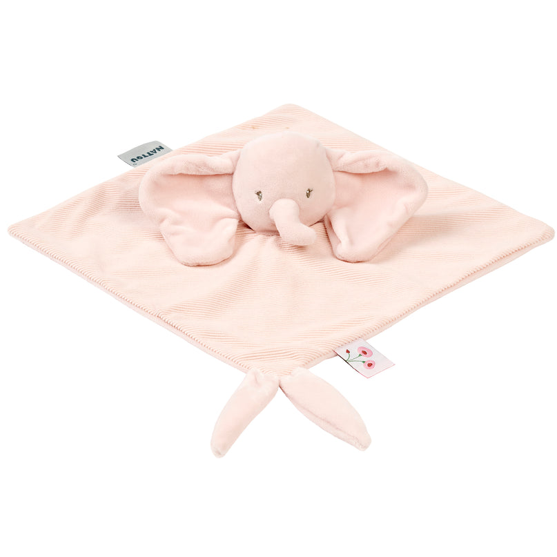 NATTOU Fanfan Doudou elevant, roosa