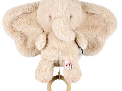NATTOU Fanfan muusikaline kaisuloom elevant, liivakarva, 25 cm