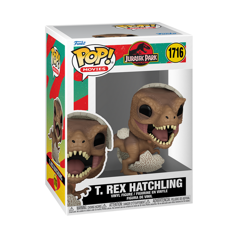 FUNKO POP! Vinüülfiguur: Jurassic Park - Tyrannosaurus Rex (vastkoorunud)