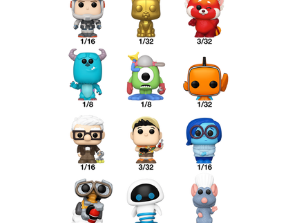FUNKO Bitty POP! Figuur: Disney - Pixar