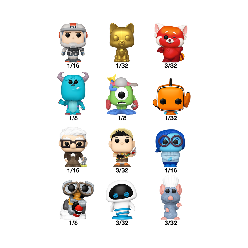 FUNKO Bitty POP! Figuur: Disney - Pixar