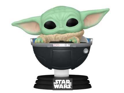 FUNKO POP! Vinyl figuur: The Mandalorian - Grogu in a pram