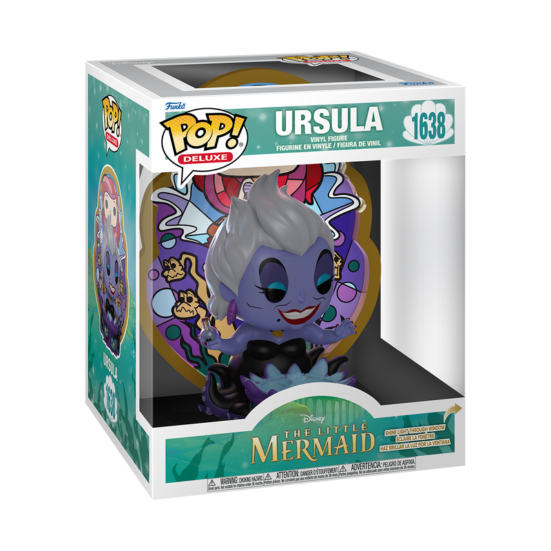 FUNKO POP! Deluxe Vinyl Figuur: Disney: The Little Mermaid - Ursula (Ariel Stained Glass)