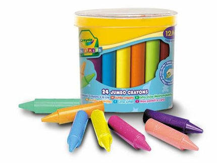 CRAYOLA MINIKIDS 24 suurt kriiti