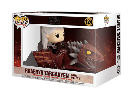 FUNKO POP! Rides Deluxe: House of The Dragon - Rhaenys Targaryen with Meleys