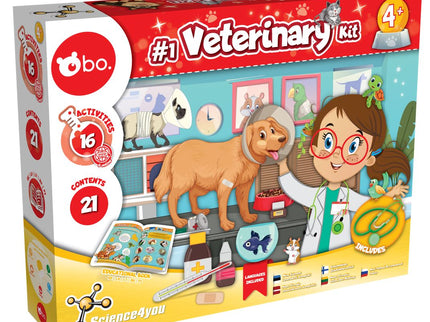 bo. Arendav komplekt "Minu Esimene Loomaarsti komplekt"