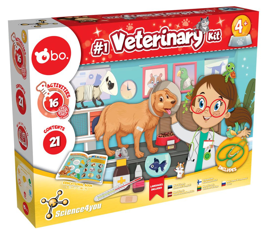 bo. Arendav komplekt "Minu Esimene Loomaarsti komplekt"