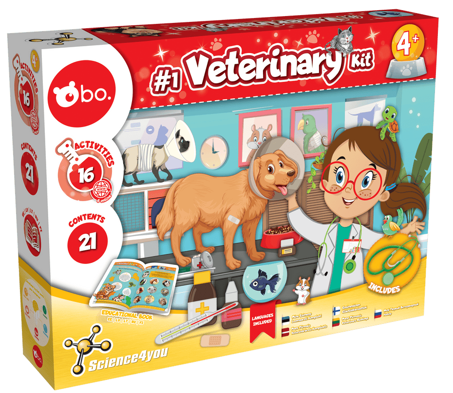 bo. Arendav komplekt "Minu Esimene Loomaarsti komplekt"