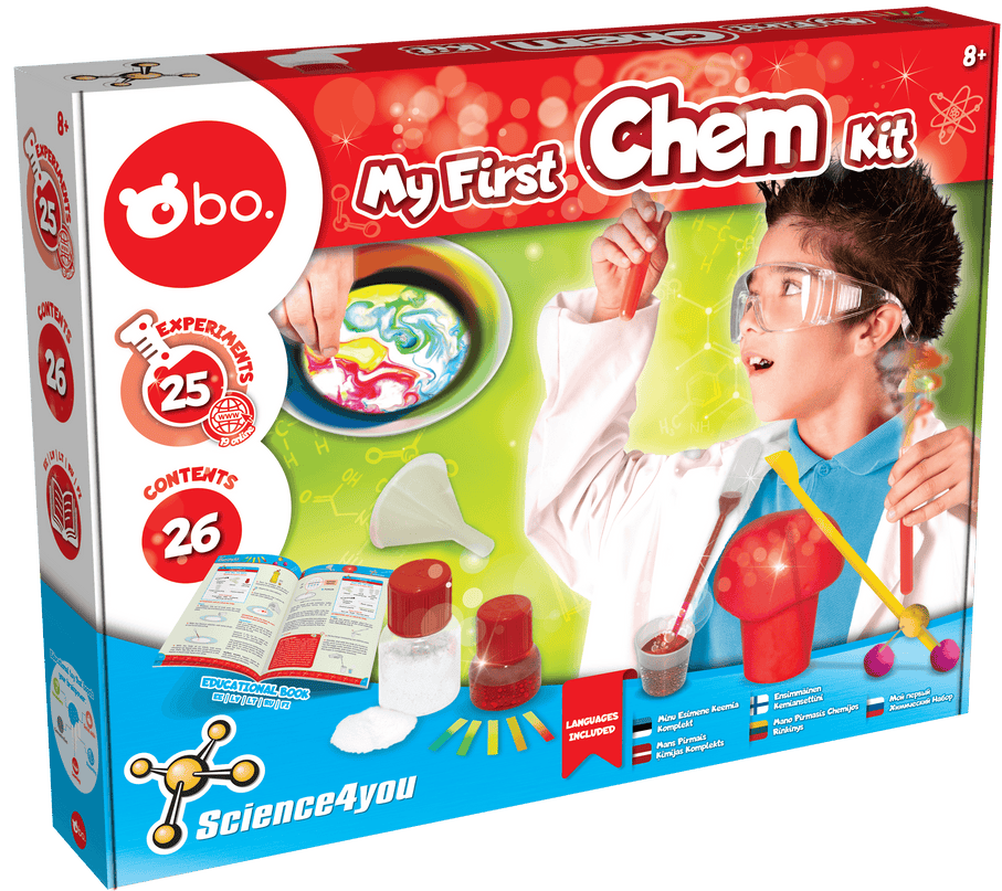 bo. Arendav komplekt Minu Esimene Keemia Komplekt