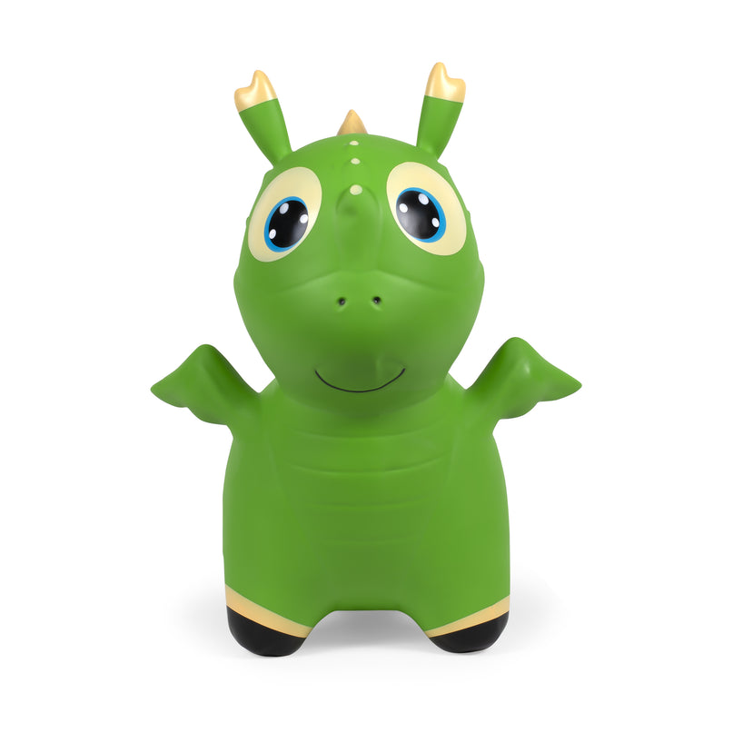 bo. Hüppeloom Roheline dinosaurus