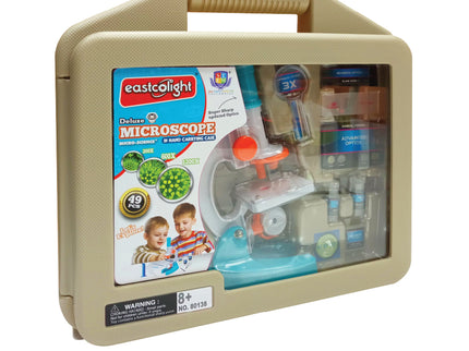 EASTCOLIGHT Mikroskoop Deluxe komplekt 200/600/1200