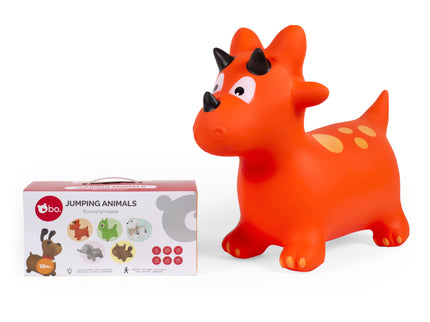 bo. Hüppeloom Oranži dinosaurus