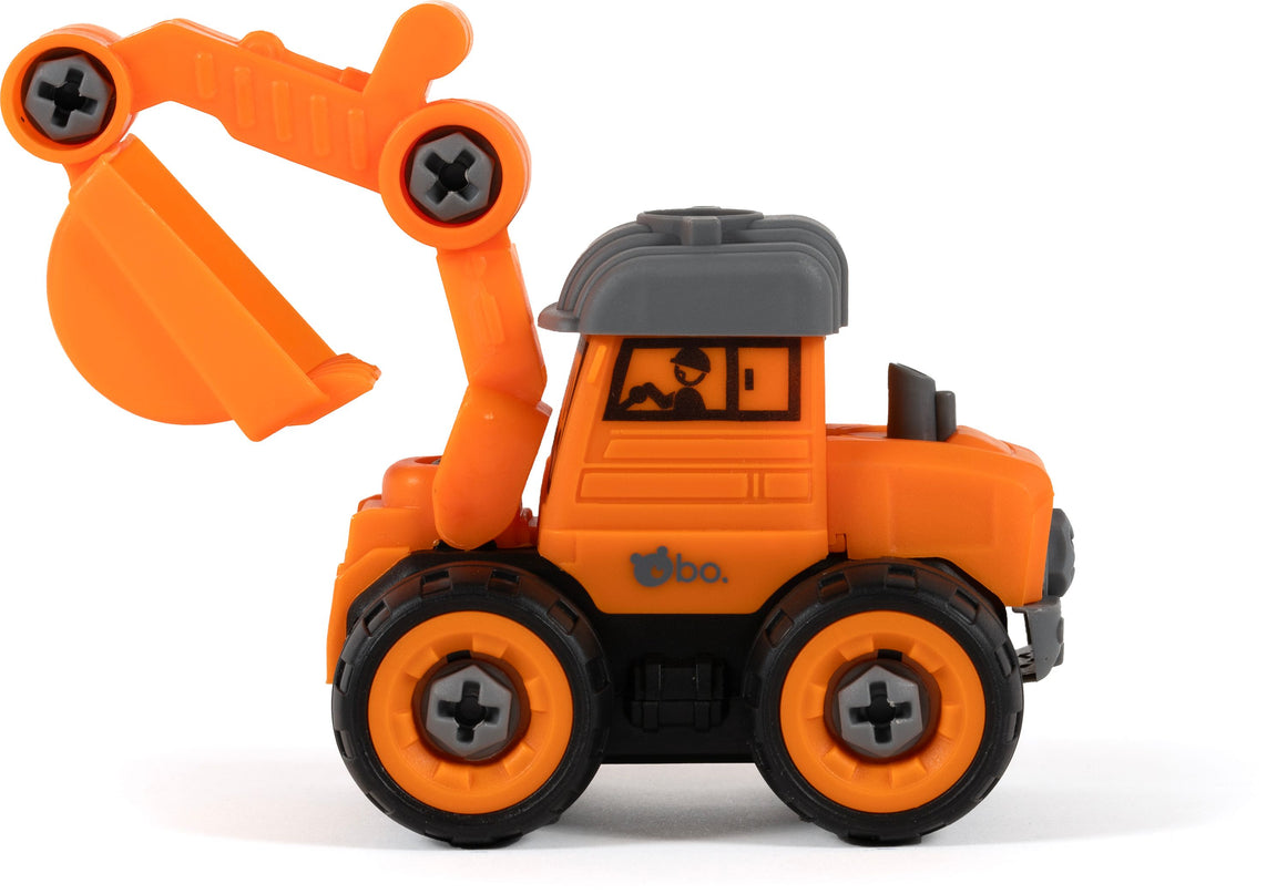 bo. Ehita ise - mängukomplekt Ehitusmasinad