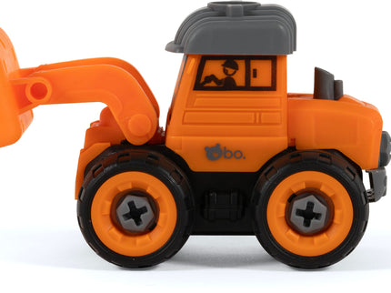 bo. Ehita ise - mängukomplekt Ehitusmasinad