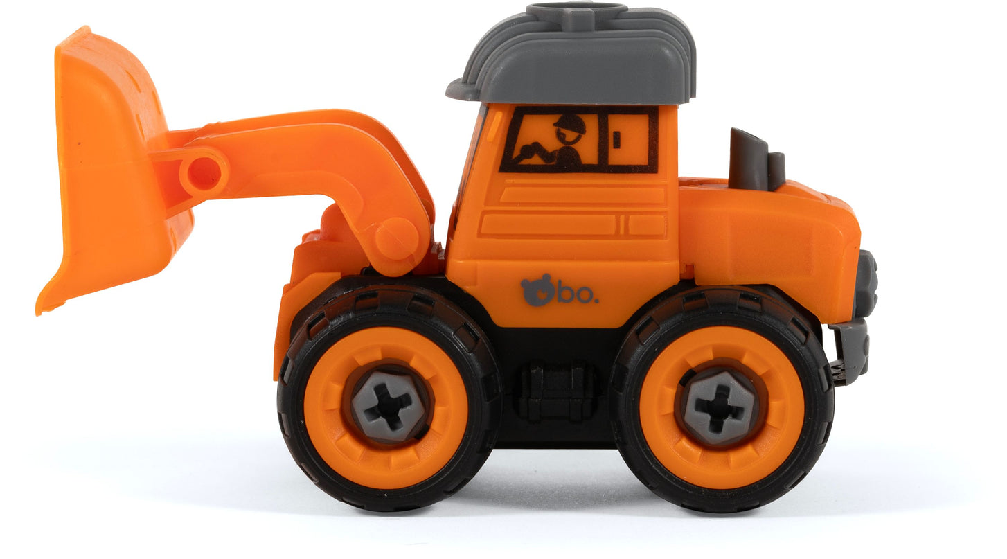 bo. Ehita ise - mängukomplekt Ehitusmasinad