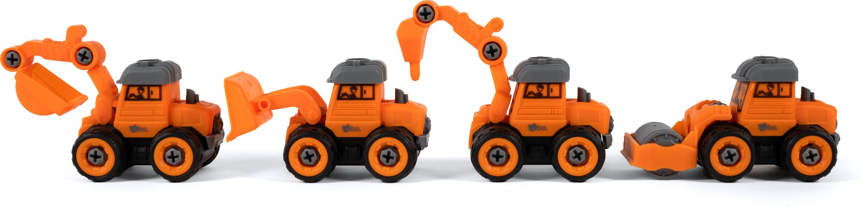bo. Ehita ise - mängukomplekt Ehitusmasinad