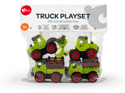 bo. Ehita ise - mängukomplekt Talusõidukid