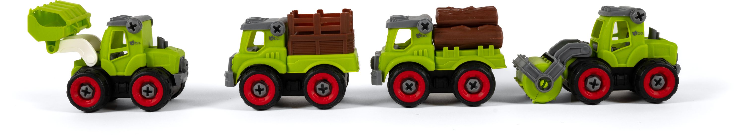 bo. Ehita ise - mängukomplekt Talusõidukid