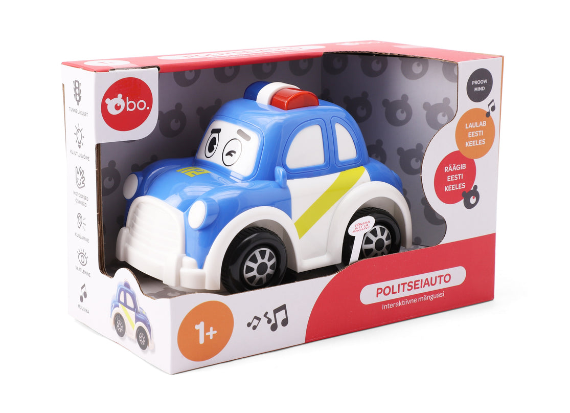 bo. Interaktiivne mänguasi Politseiauto (eesti keeles)