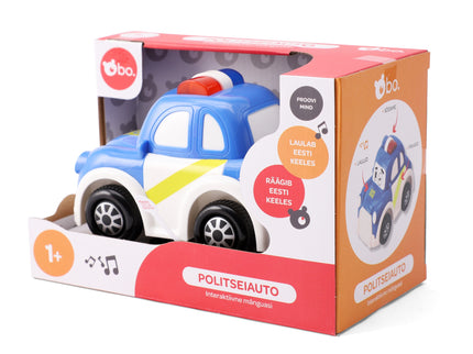 bo. Interaktiivne mänguasi Politseiauto (eesti keeles)