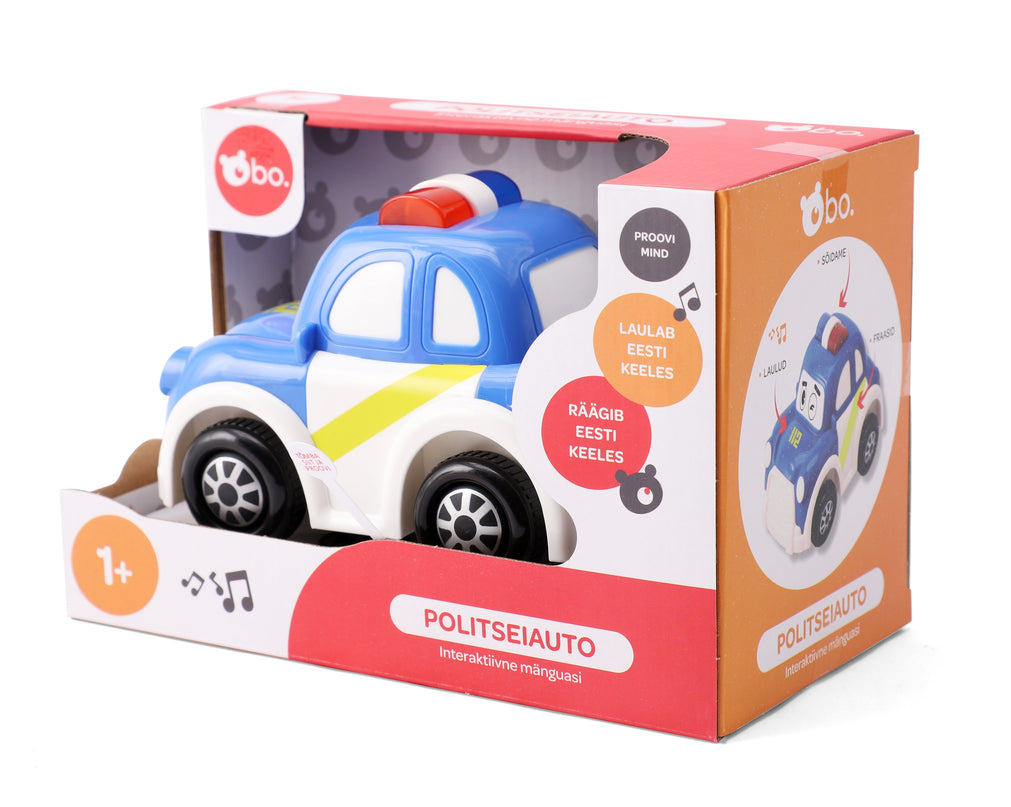 bo. Interaktiivne mänguasi Politseiauto (eesti keeles)