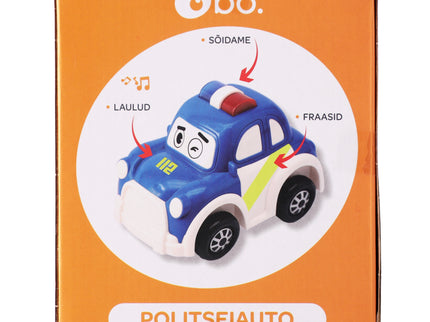 bo. Interaktiivne mänguasi Politseiauto (eesti keeles)