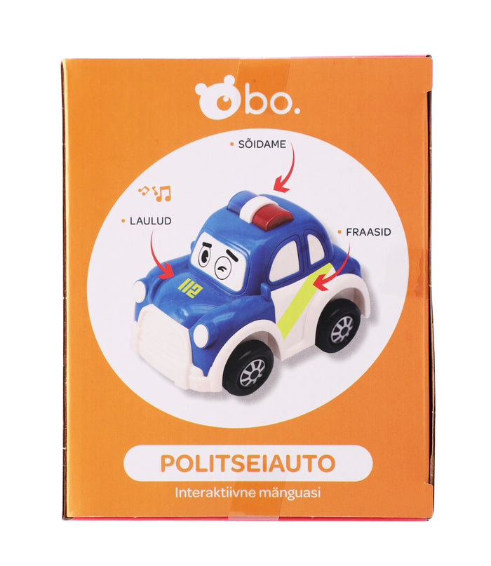 bo. Interaktiivne mänguasi Politseiauto (eesti keeles)