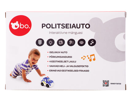 bo. Interaktiivne mänguasi Politseiauto (eesti keeles)