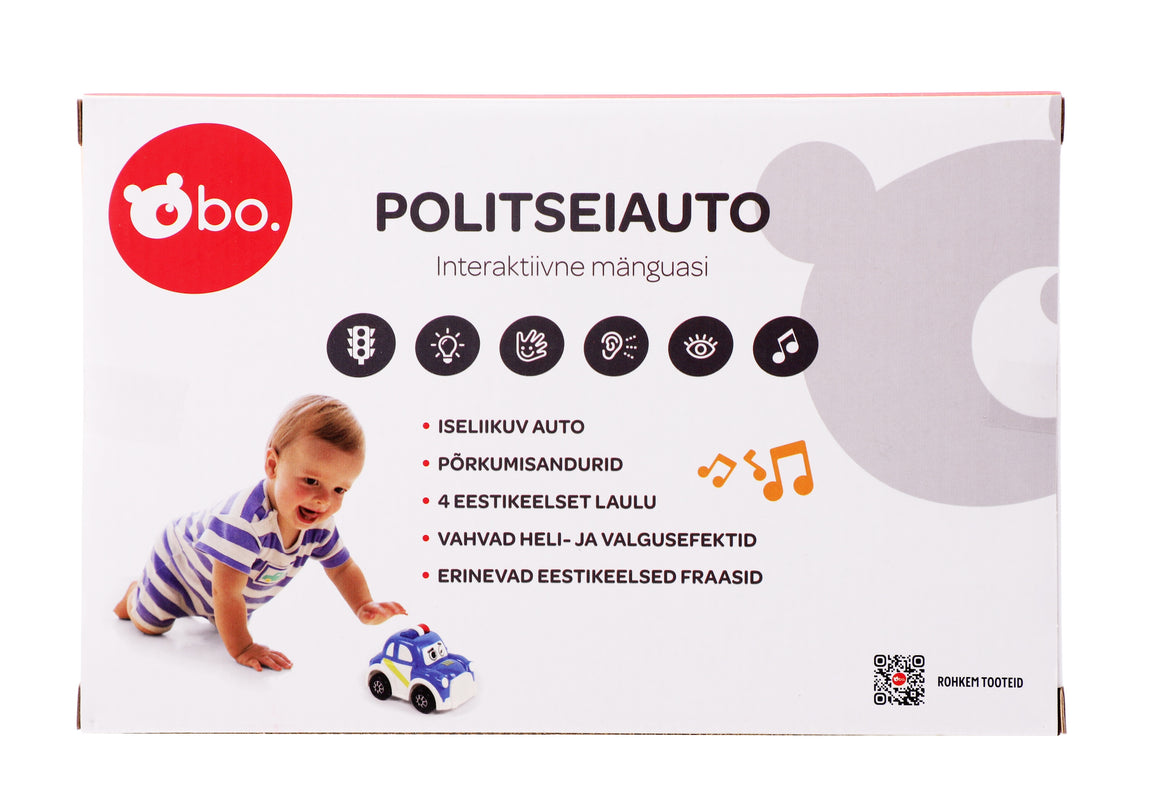 bo. Interaktiivne mänguasi Politseiauto (eesti keeles)