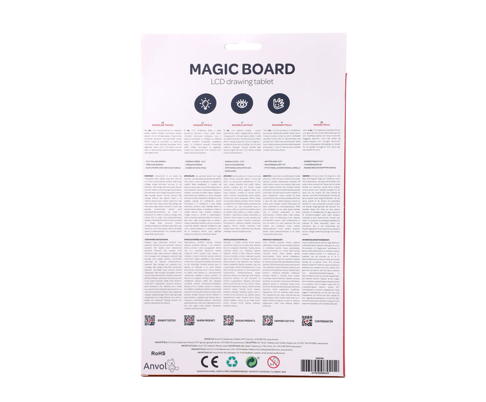 bo. LCD joonistustahvel, 10,5"