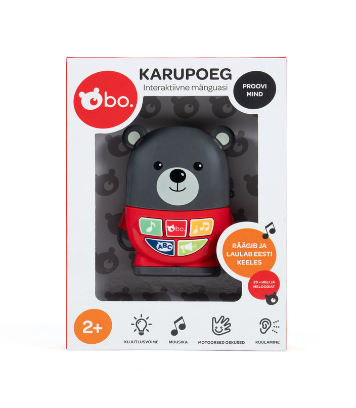 bo. Interaktiivne mänguasi Karupoeg (eesti keeles)