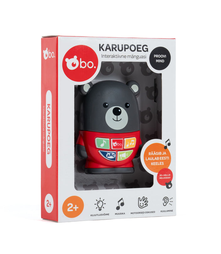 bo. Interaktiivne mänguasi Karupoeg (eesti keeles)