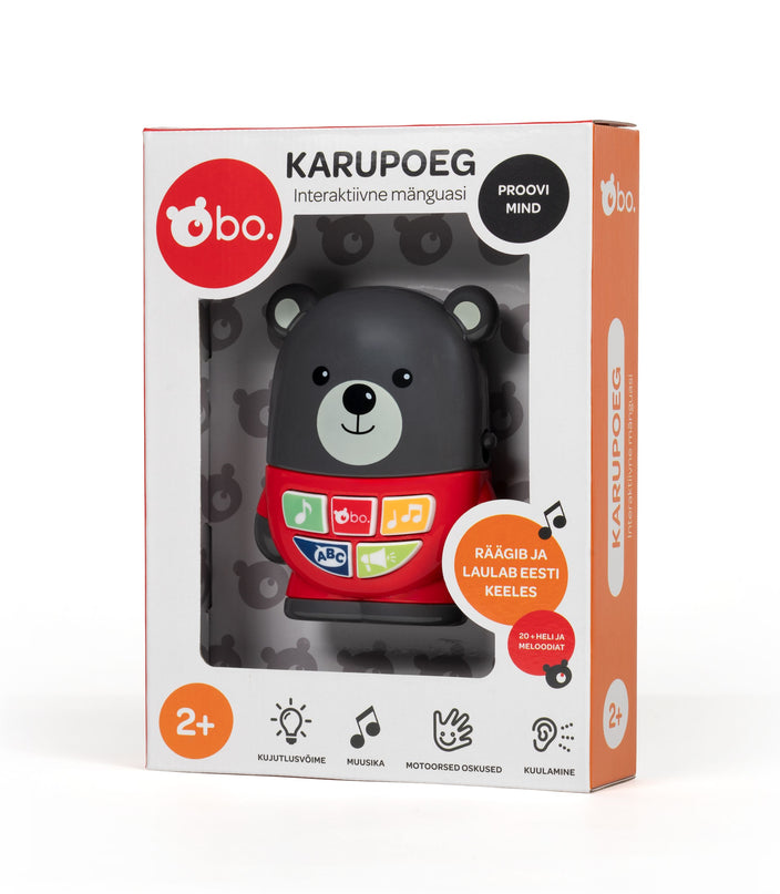 bo. Interaktiivne mänguasi Karupoeg (eesti keeles)