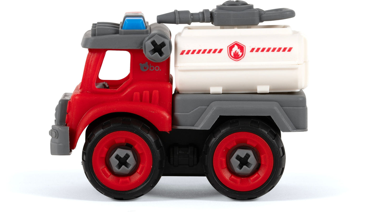 bo. Ehita ise - mängukomplekt Tuletõrjeautod