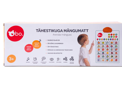 bo. Arendav Mänguasi - Tähestikuga Mängumatt (eesti k.)