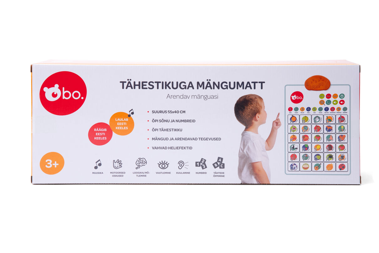 bo. Arendav Mänguasi - Tähestikuga Mängumatt (eesti k.)