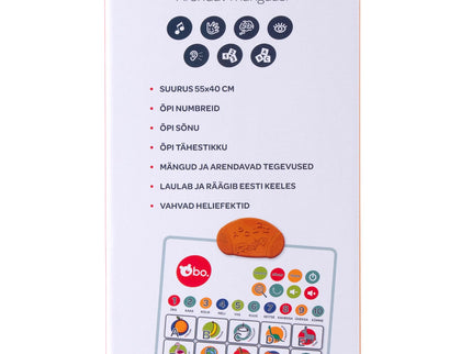 bo. Arendav Mänguasi - Tähestikuga Mängumatt (eesti k.)