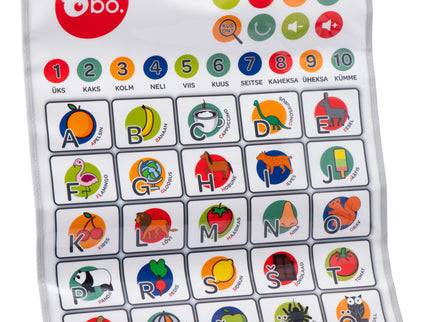 bo. Arendav Mänguasi - Tähestikuga Mängumatt (eesti k.)