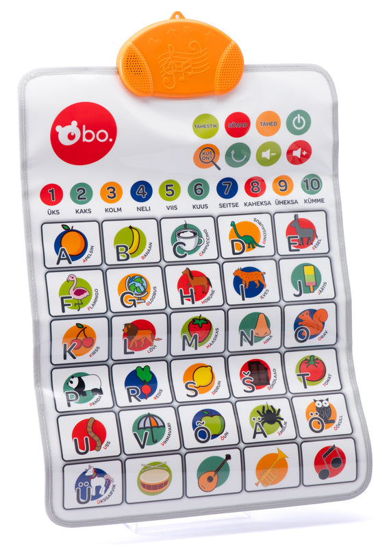 bo. Arendav Mänguasi - Tähestikuga Mängumatt (eesti k.)