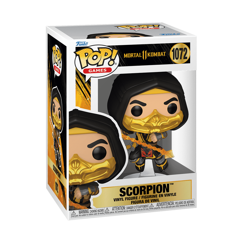 FUNKO POP! Vinyl Figuur: Mortal Combat - Scorpion