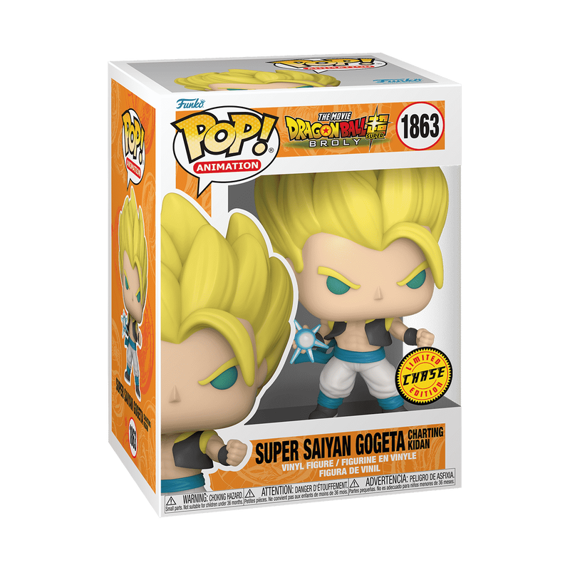 FUNKO POP! vinüülfiguur: Dragon Ball Super: Broly - Gogeta (koos Chase'iga)