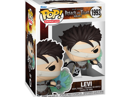 FUNKO POP! Vinyl figuur: Attack on Titan - Levi with Bandages