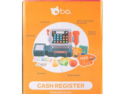 bo. Kassaaparaat heli ja valgusega