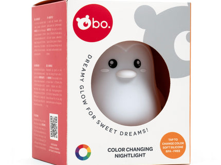 bo. Värvi vahetav öölamp Pingviin